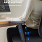 CloudSit™ Ergonest Medium Back Ergonomic Office Chair | Intelli-Adapt Recline, Adjustable Lumbar, 2D Armrest | Mesh Back | Moulded Foam Seat | 10-Years Warranty | Black