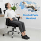 Ergonomic Mesh Office Chair for Work | 10 Year Warranty | Multi-Lock Synchro Tilt Recline Mechanism | 2D Armrest | Adjustable Lumbar | High Back | Black