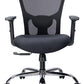 CloudSit™ Ergonest Medium Back Ergonomic Office Chair | Intelli-Adapt Recline, Adjustable Lumbar, 2D Armrest | Mesh Back | Moulded Foam Seat | 10-Years Warranty | Black