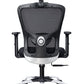 Ergonomic Mesh Office Chair for Work | 10 Year Warranty | Multi-Lock Synchro Tilt Recline Mechanism | 2D Armrest | Adjustable Lumbar | High Back | Black